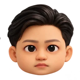 Stylized portrait of Rasheed that looks toward the cursor